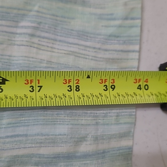 NWT J. Jill Vertically Striped Linen Sleeveless Dress size Large - Picture 8 of 9